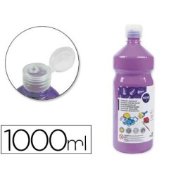 Témpera Liderpapel Basic 1000ml. lila