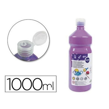 Témpera Liderpapel Basic 1000ml. lila