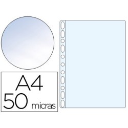 Fundes multitaladre A4 crystal 50µ. Bossa 100u.