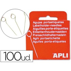 Agulles porta-etiquetes 100u.