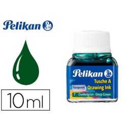 Tinta china Pelikan verde oscuro