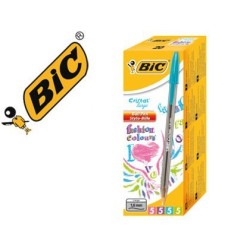 Bolígrafo Bic Cristal Fashion 20u. Surtido