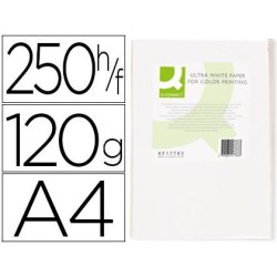 Paper Ultra white A4 120gr. 250 fulls