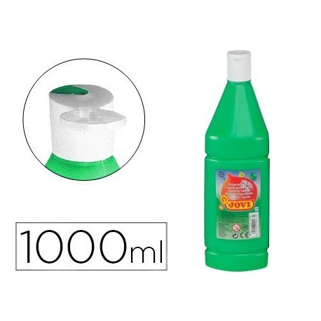 Témpera Jovi Basic nº511 1000ml. verde claro