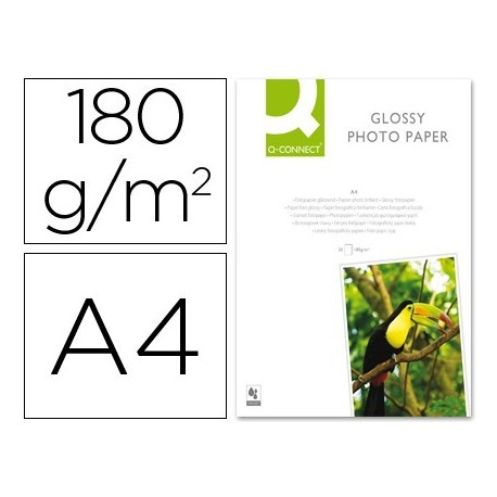 Paper foto glossy A4 20 fulls 180gr