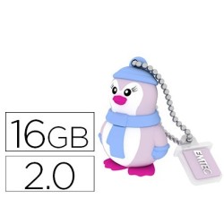 Memòria USB EMTEC flash 16 gb 2.0 pingüí