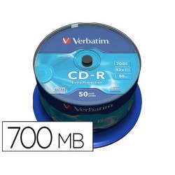 CD-RW verbatim 700MB 50u.