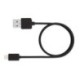 Cable USB 2.0 a APPle lightning 1m.negre