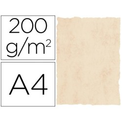 Paper pergamí A4 200gr marbre beix 25 fulls