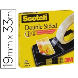 Cinta adhesiva Scotch dues cares 33x19mm