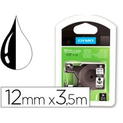 Etiquetes Dymo D1 negre/blanc. S0718040