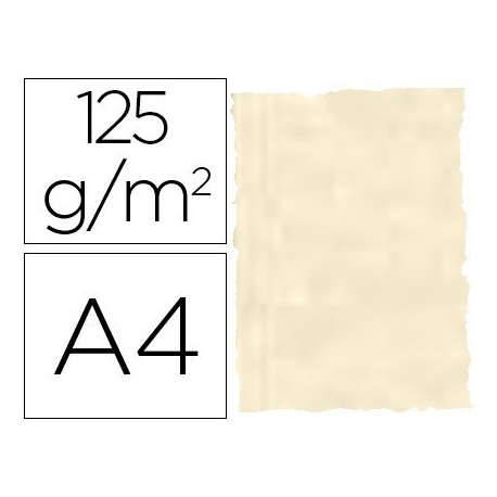 Paper pergamí A4 encunyat 125gr pell elefant os 25 fulls