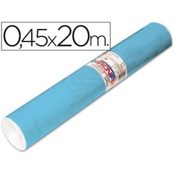 Rotlle adhesiu Aironfix blau mat clar 0,45x20mt