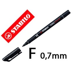 Ret. permanent Stabilo Ohpen F 0,7mm. negre