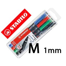 Ret. permanent Stabilo Ohpen M 1mm. 4 colors