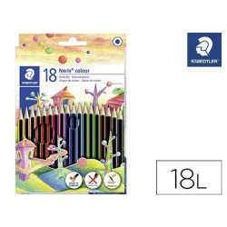 Estoig llapis color Staedtler Noris Club 185 18u.