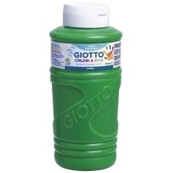 Pintura dits Giotto verd 750ml