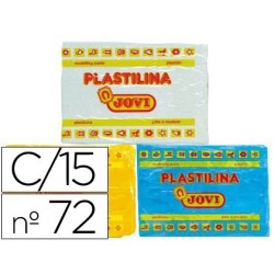 Plastilina Jovi nº 72 (350 gr.) assortit 15u.