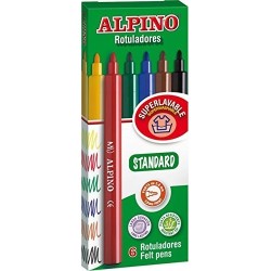 Estoig retolador Alpino Standard 6u.