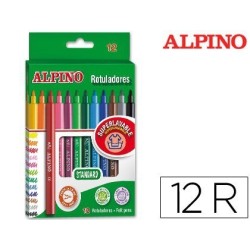 Estoig retolador Alpino Standard 12u.