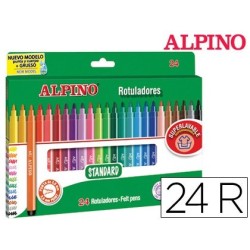 Estoig retolador Alpino Standard 24u.