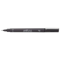 Retolador Calibrat UniBall 0,5mm gris fosc