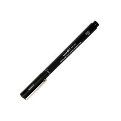 Retolador Calibrat UniBall 0,1mm negre