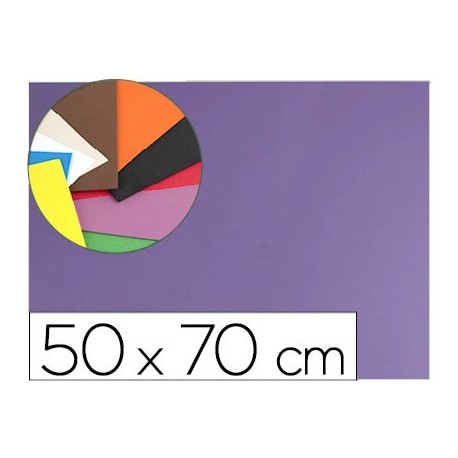 Goma Eva 50x70xm. violeta