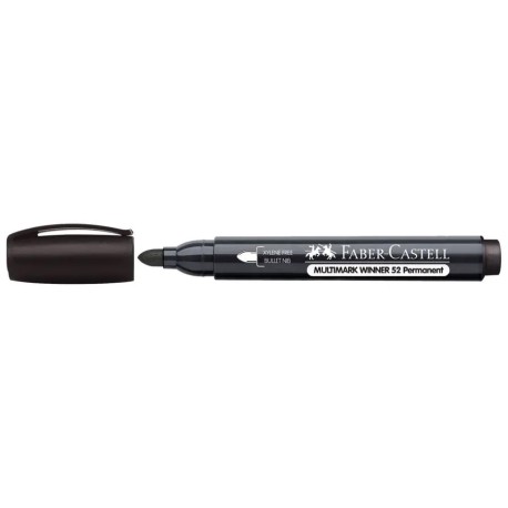 Rot. permanente Faber Castell negro