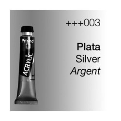 Pintura acrílica Prismo Dalbe 21ml Plata