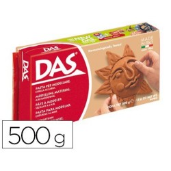 Pasta per modelar Das terracota 500g.