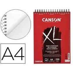 Bloc Canson XL Óleo y Acrílico A4