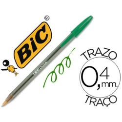 Bolígraf Bic Cristal verd