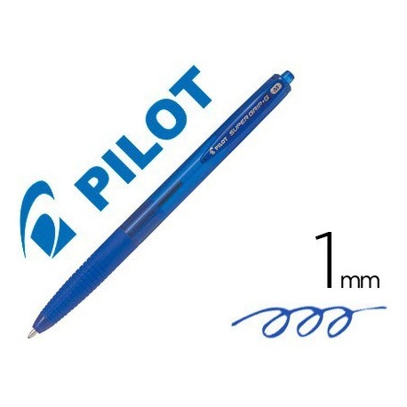 Bolígraf Pilot Supergrip G blau