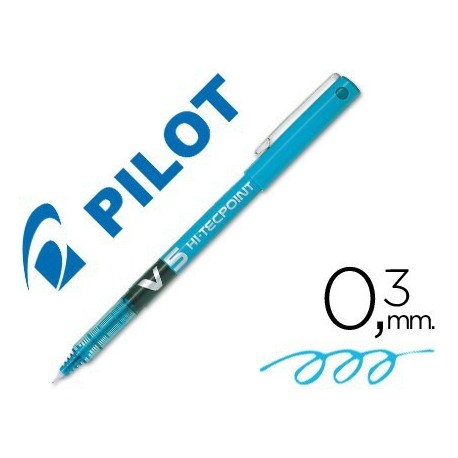 roller Pilot V5 blau clar