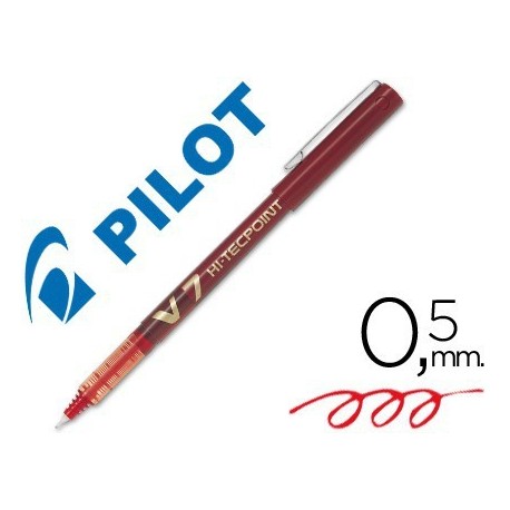 roller Pilot V7 vermell