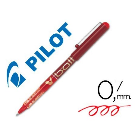 roller Pilot V-Ball V7 vermell