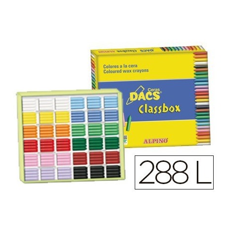 Cera blanda Alpino Dacs Estuche ClassBox 288u.