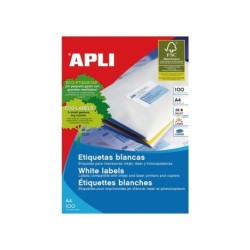 Etiquetes Apli cants rectes 297x420mm. (A3) 100f. ref.Apli:11352