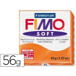 Pasta per modelar Fimo 56 g. taronja