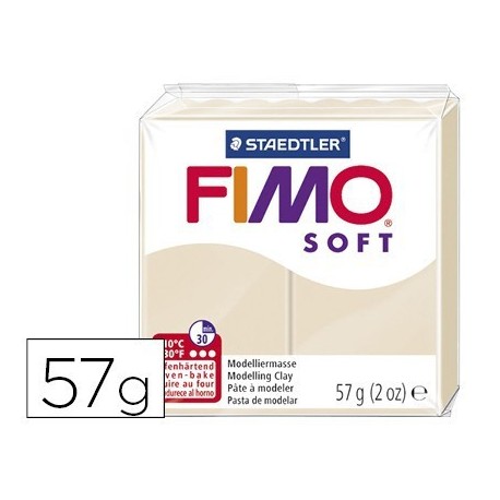 Pasta per modelar Fimo 56 g. terra