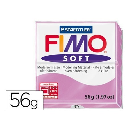 Pasta per modelar Fimo 56 g. violeta clar