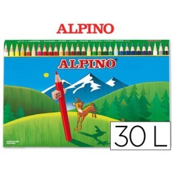 Estuche lápiz Alpino 30u.