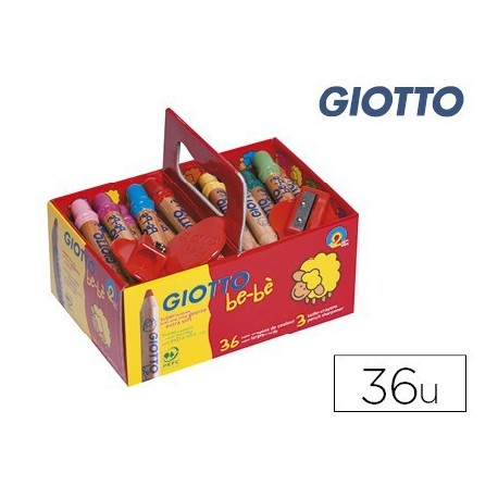 Estuche lápiz Giotto Be-bé SchoolPack 36u.