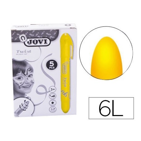 Maquillaje Jovi 6,10gr. 5u. amarillo