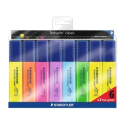 Marcador fluo Staedtler textsurfer classic 364 8u.