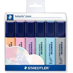 Marcador flu Staedtler textsurfer 364 Estoig 4 colors pastís