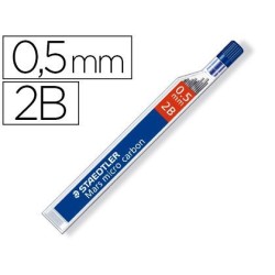 Mines Staedtler mars micro 0,5mm 2B 12u.