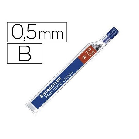 Mines Staedtler mars micro 0,5mm B 12u.