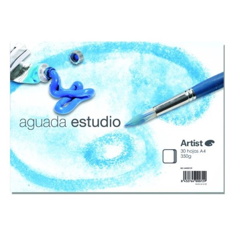 Bloc encolado Acuarela Artist 350g. A3